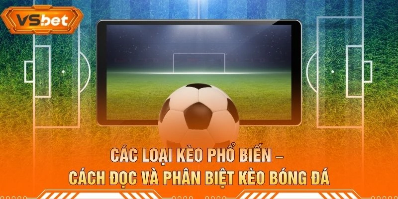 Các Loại Kèo Phổ Biến – Cách Đọc Và Phân Biệt Kèo Bóng Đá