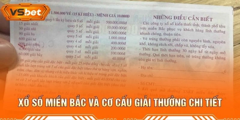 Xổ Số Miền Bắc Và Cơ Cấu Giải Thưởng Chi Tiết